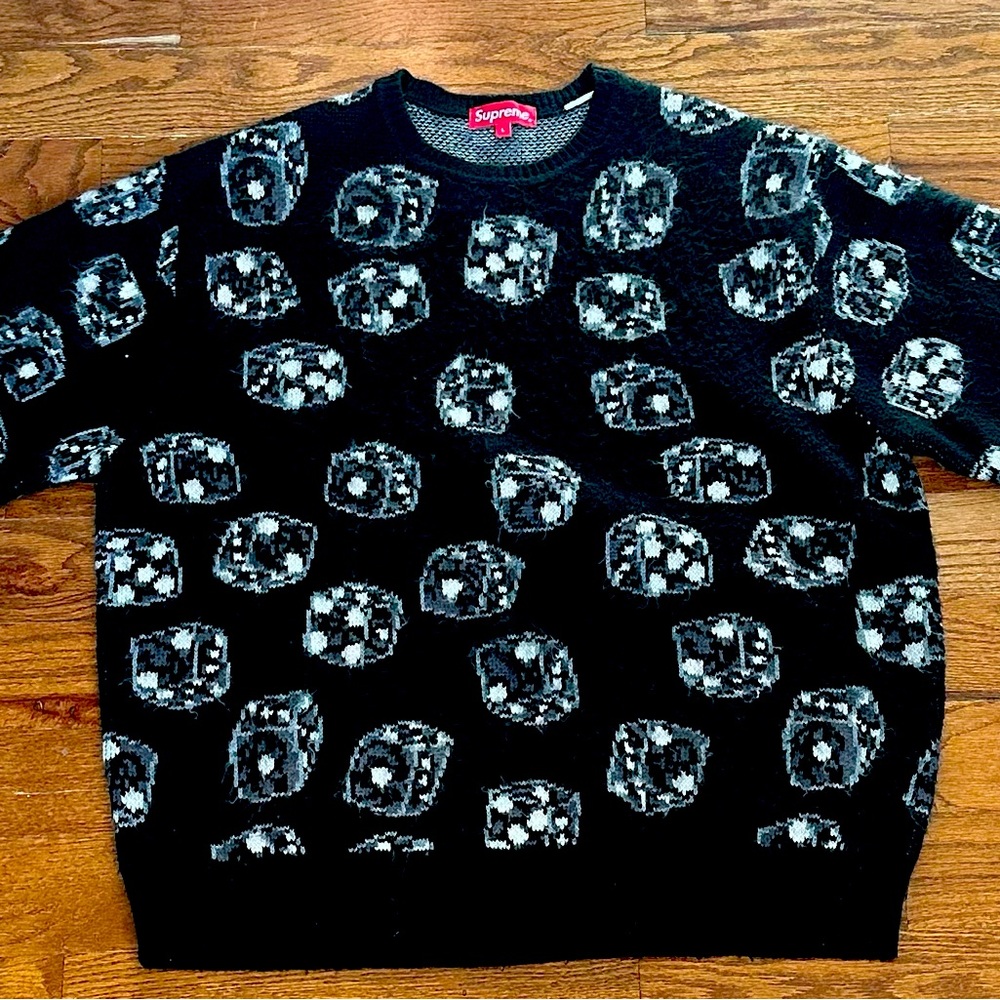 Supreme dice sweater fall/winter 2022